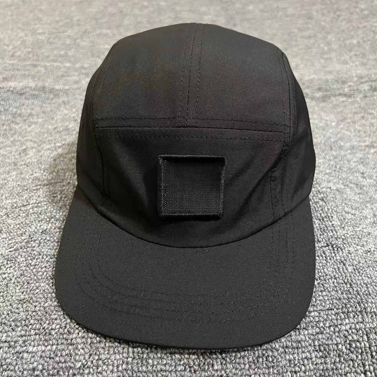 Men's and women's solid color baseball caps, quick drying outdoor duckbill hats, sun shading and waterproof hats, sports sun hat