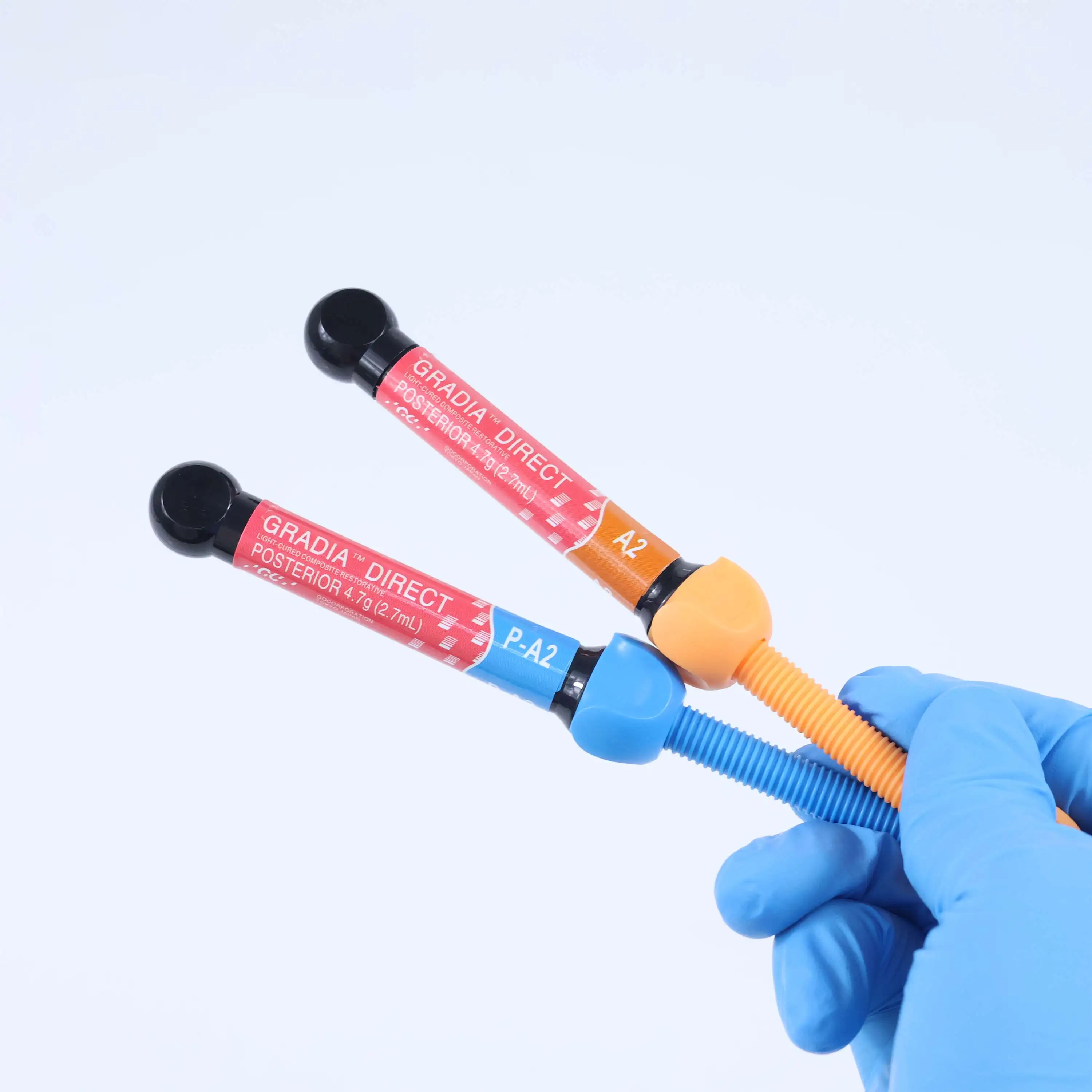 NEW Dental GC Gradia Direct Light‑Cured Composite Restorative 2.7mL  Nano Resin Filling Material for Anterior Posterior Teeth