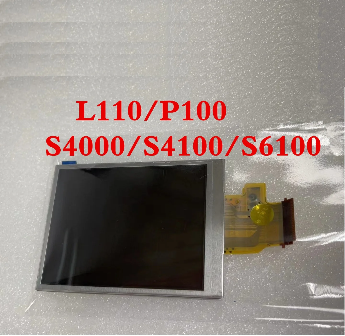 Gcell- LCD For Nikon S4000 S4100 S6100 P100 L110 Camera Display Screen New Original Repair Parts  With Backlight 1PCS