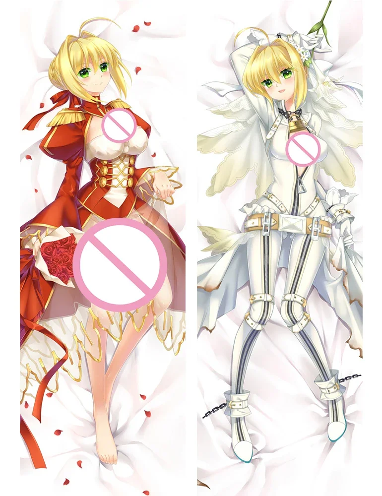 

Наволочка серии Fate, наволочка на заказ, постельное белье, подушка, обнимающая подушка для тела Dakimakura, аниме