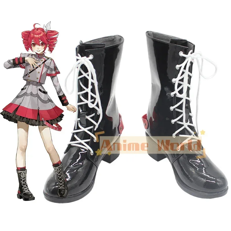 

Synthesizer V Kasane Teto Cosplay Shoes Halloween Carnival Boots
