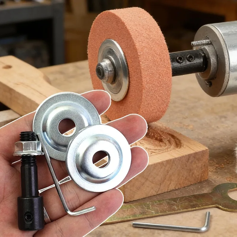 

5-16mm Grinding Wheel Connecting Shaft Hole Motor Accessories Motor Bench Grinder Connecting Rod Polishing Wheel Grinding Rod