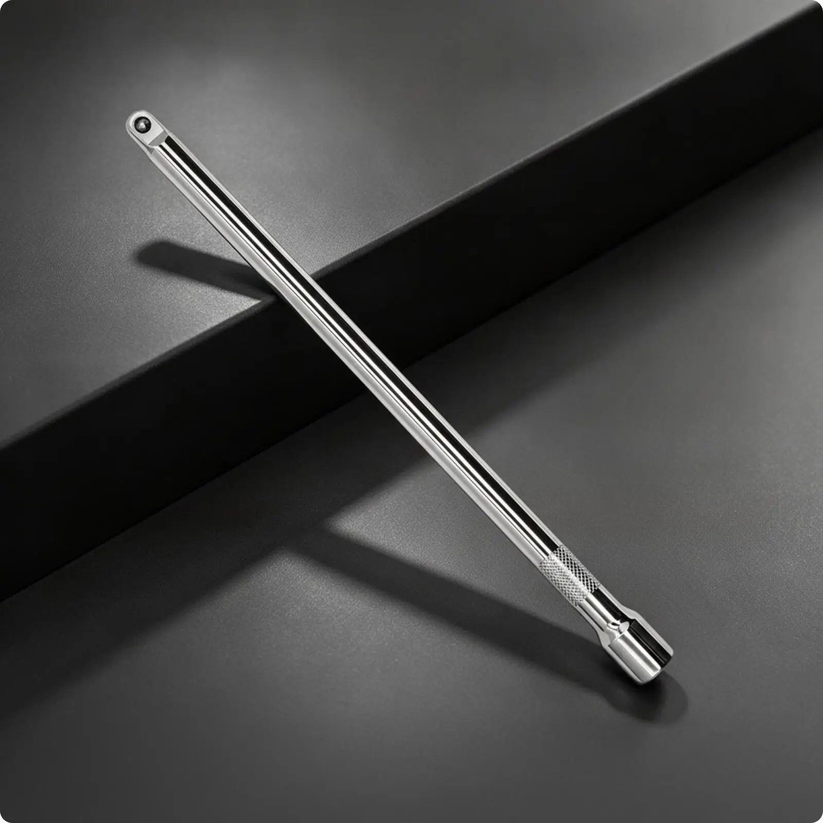 Mirror Finish Wrench Bar Socket Extension 3/8 Inch Drive Heavy Duty Steel for Garage Tool Kit