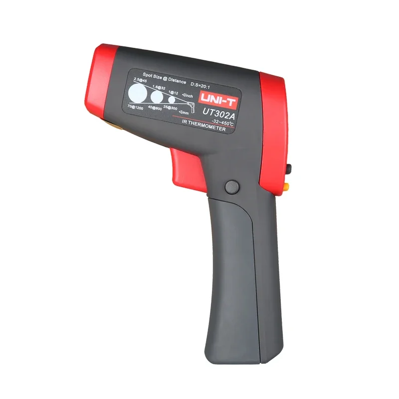 UNI-T UT302A UT302C UT302D industrial Infrared Thermometer LCD  Adjustable emissivity USB interface temperature instruments