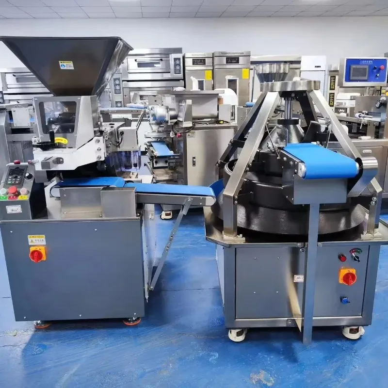 Custom Commercial Electric Dough Ball Machine High Quality Dough Divider Rounder for Bakery