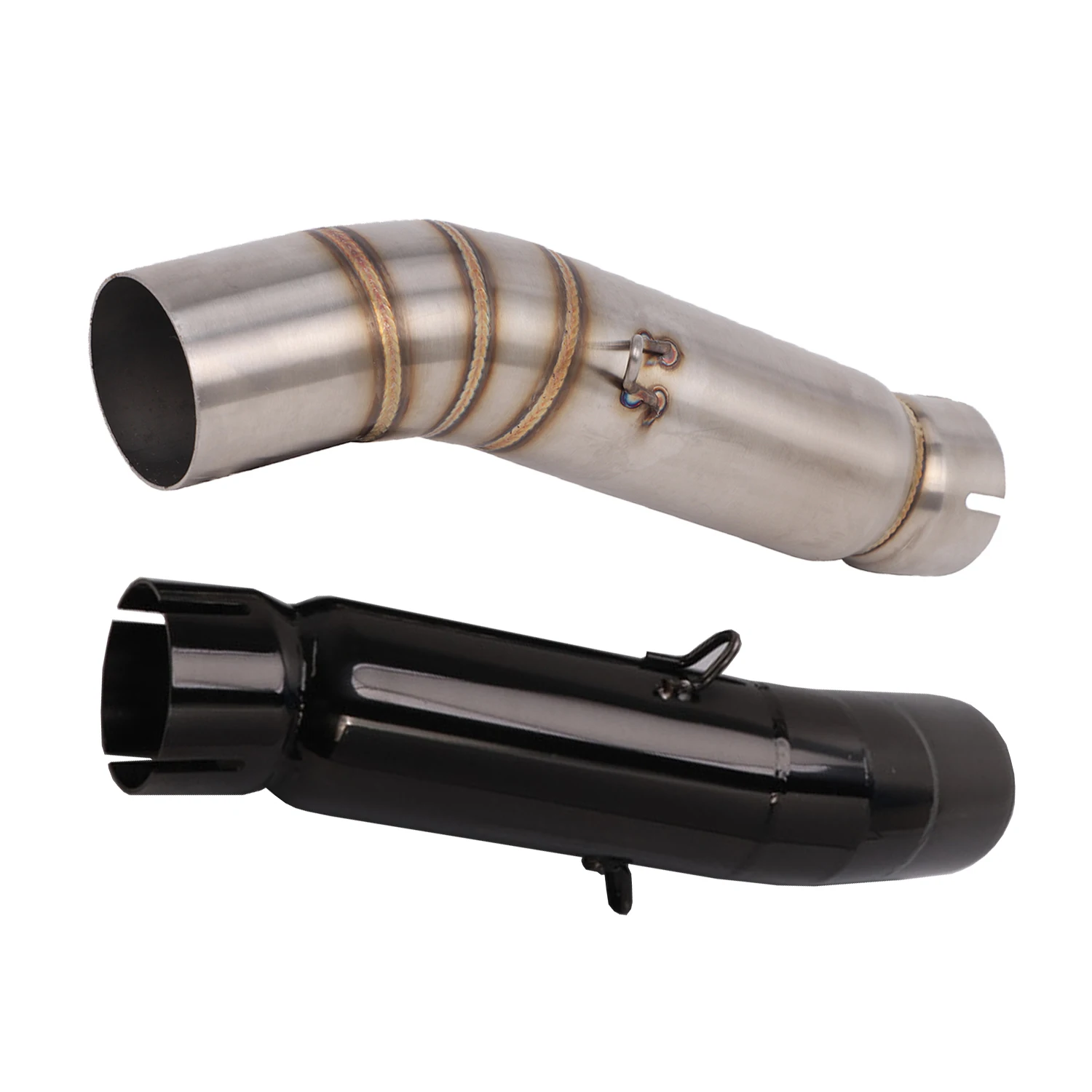 51MM Exhaust Slip on Muffler Pipe For Honda CBR500R CB500X F CB400 2013-2015 view 3