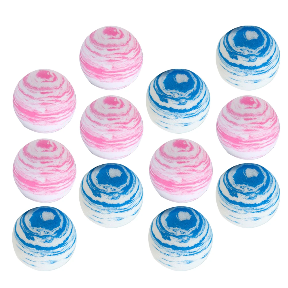 

12pcs Golf Toy Balls EVA Material Practice Pet Equipment Party Favors Kids Cat Soccer Training