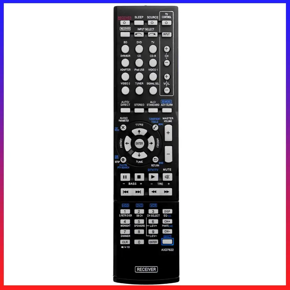 TV Remote Control Accessories Remote Controller Replacement for Pioneer VSX-521 AXD7660 VSX-422-K AXD7662