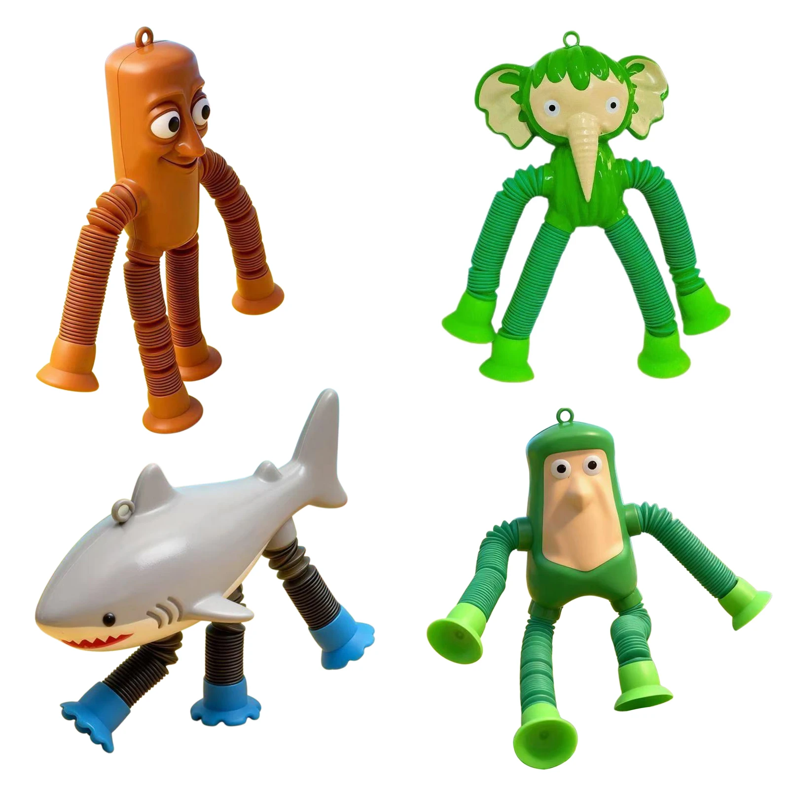 تونغ تونغ صحور ‌   شفط كأس اللعب أنابيب البوب الإجهاد الإغاثة تلسكوبي ألعاب يدوية منفاخ الحسية اللعب مكافحة الإجهاد ضغط لعبة هدية