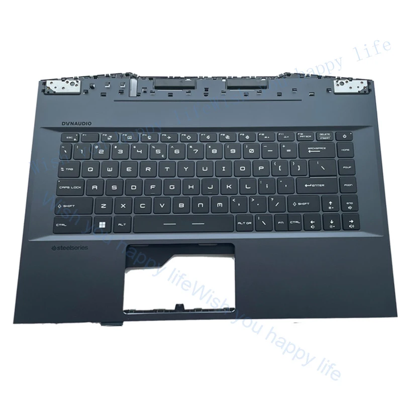 

LL Palmrest Backlit Keyboard For MSI GE66 Raider 10SD 10SE MS-1541 MS-1543 Blue US