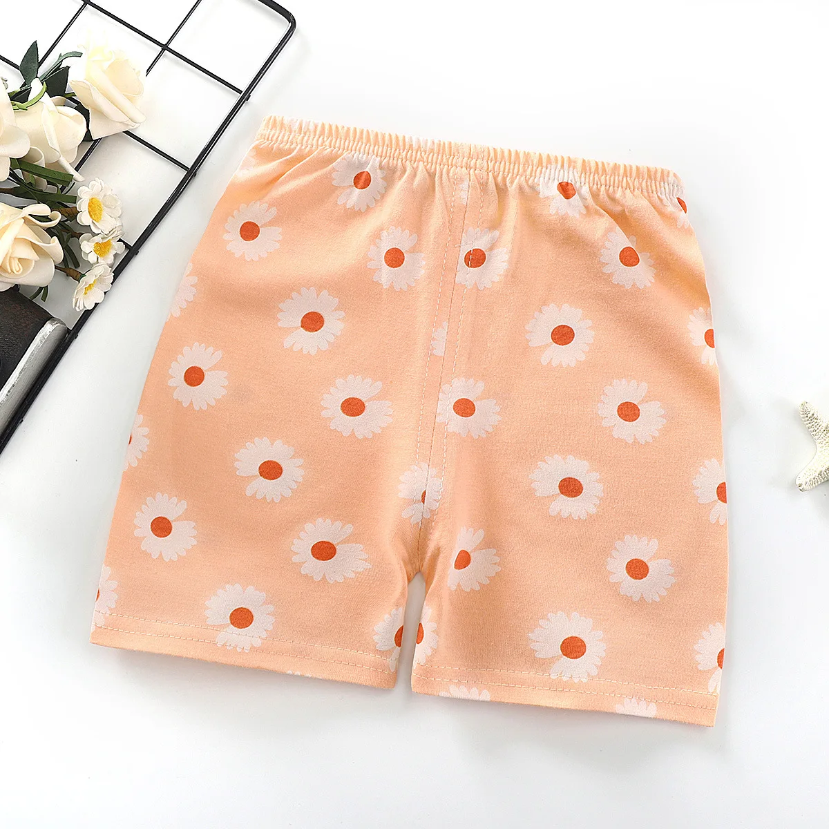 Children Shorts for Boys Girls Kids Clothes Cotton Solid Breathable Summer Baby Short Pants Casual Sports Beach Shorts Elastic