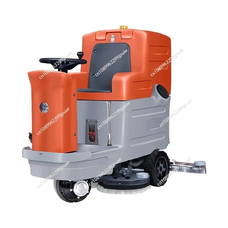 Industrial Ride-on Floor Washer Driving Type Floor Cleaning Machine Suitable For Station Mall Factory HospitalGround Maintenance