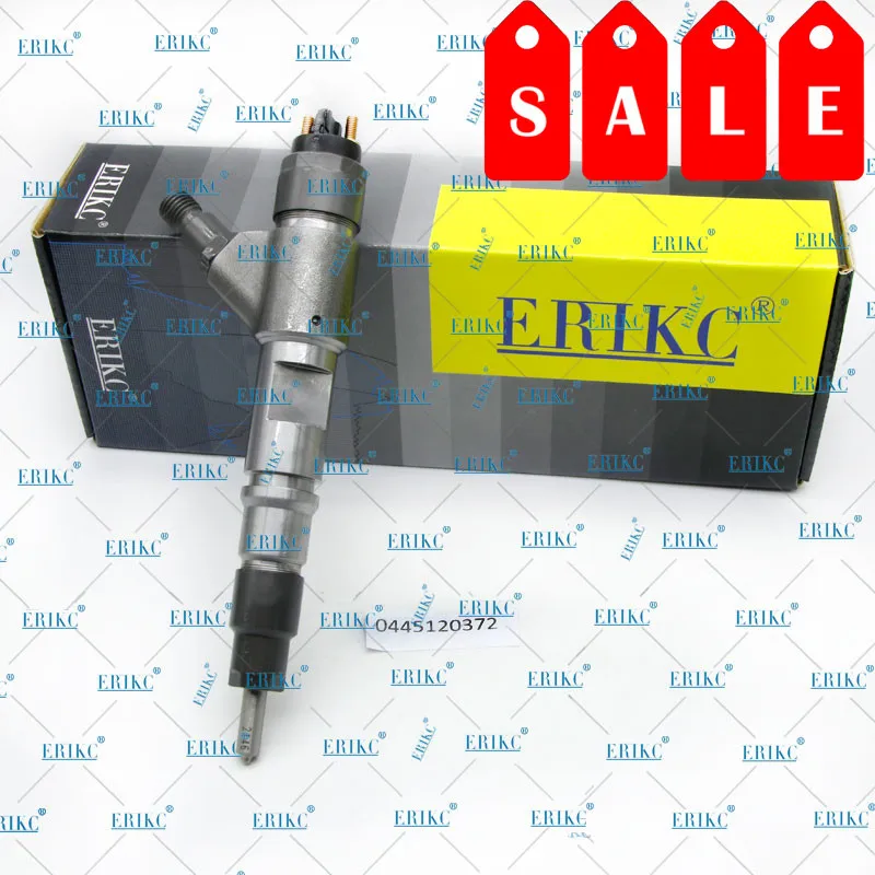 ERIKC 0445120372 Common Rail Fuel Injection 0 445 120 372 Auto Fuel Diesel Injector 0445 120 372 For Yuchai S5000-1112100-A38