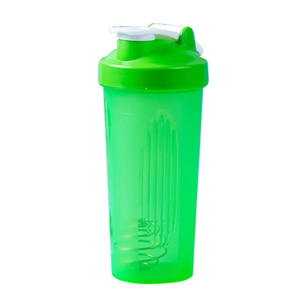 600ml Protein Powder Shaker Cup Leak Proof Water Bottle for Gym Fitness Sports