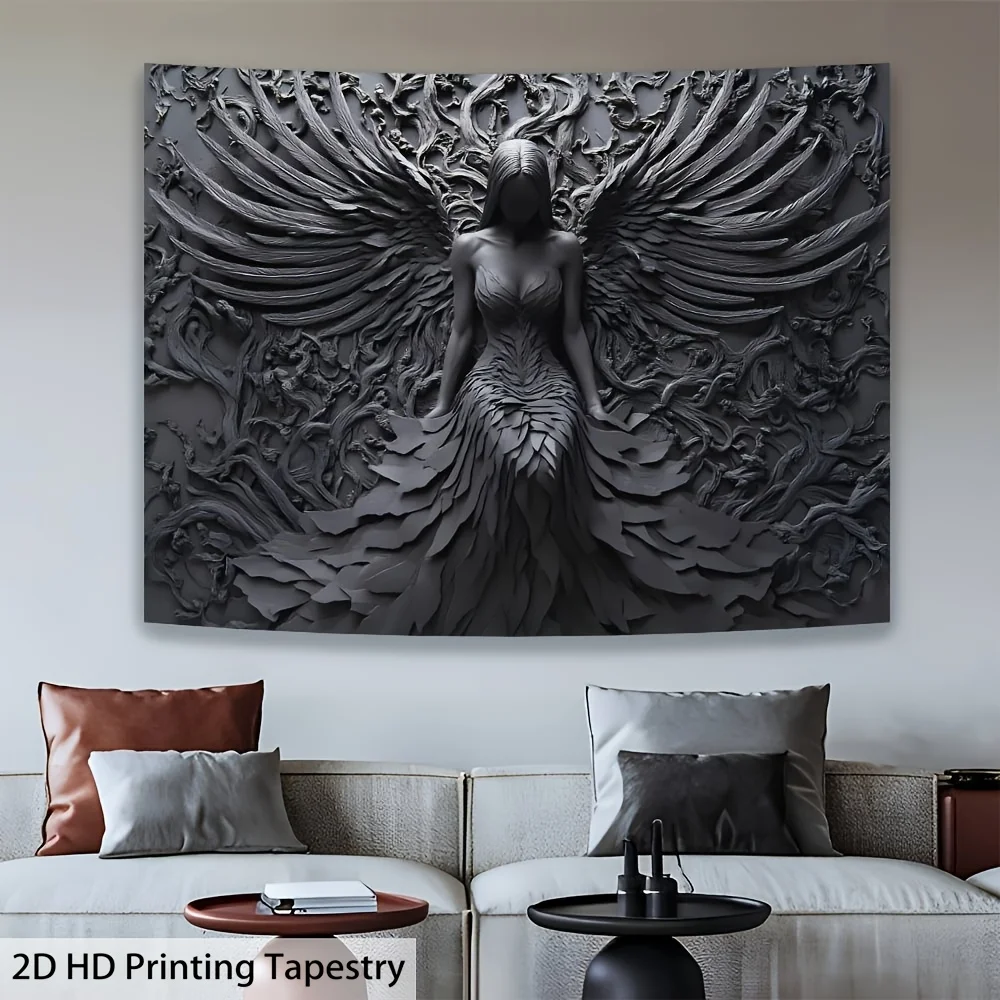 VIKAMA Gothic Tapestry Wall Art Ideal for Bedrooms and Living Rooms Mystical Aesthetic Wall Hanging Decor