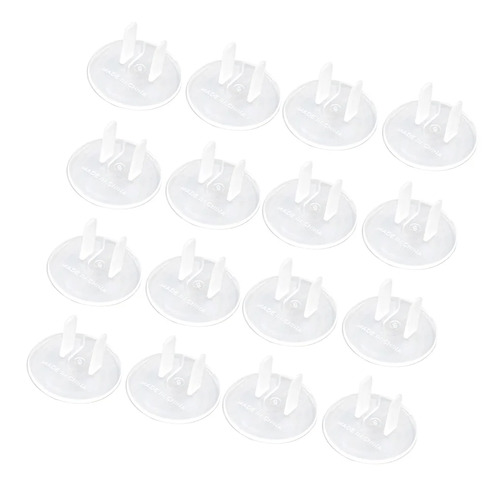 32 قطعة غطاء مقبس الطفل حماية موثوقة للمنافذ الكهربائية سهلة فتح مقبض غطاء مقبس السلامة المنزلية