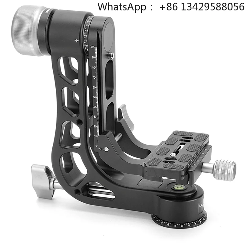 CAVIX GHA-01 Professional Universal Aluminum Alloy Quick Release Plate 720 Panoramic Ball Head 15KG Payload for Fujifilm