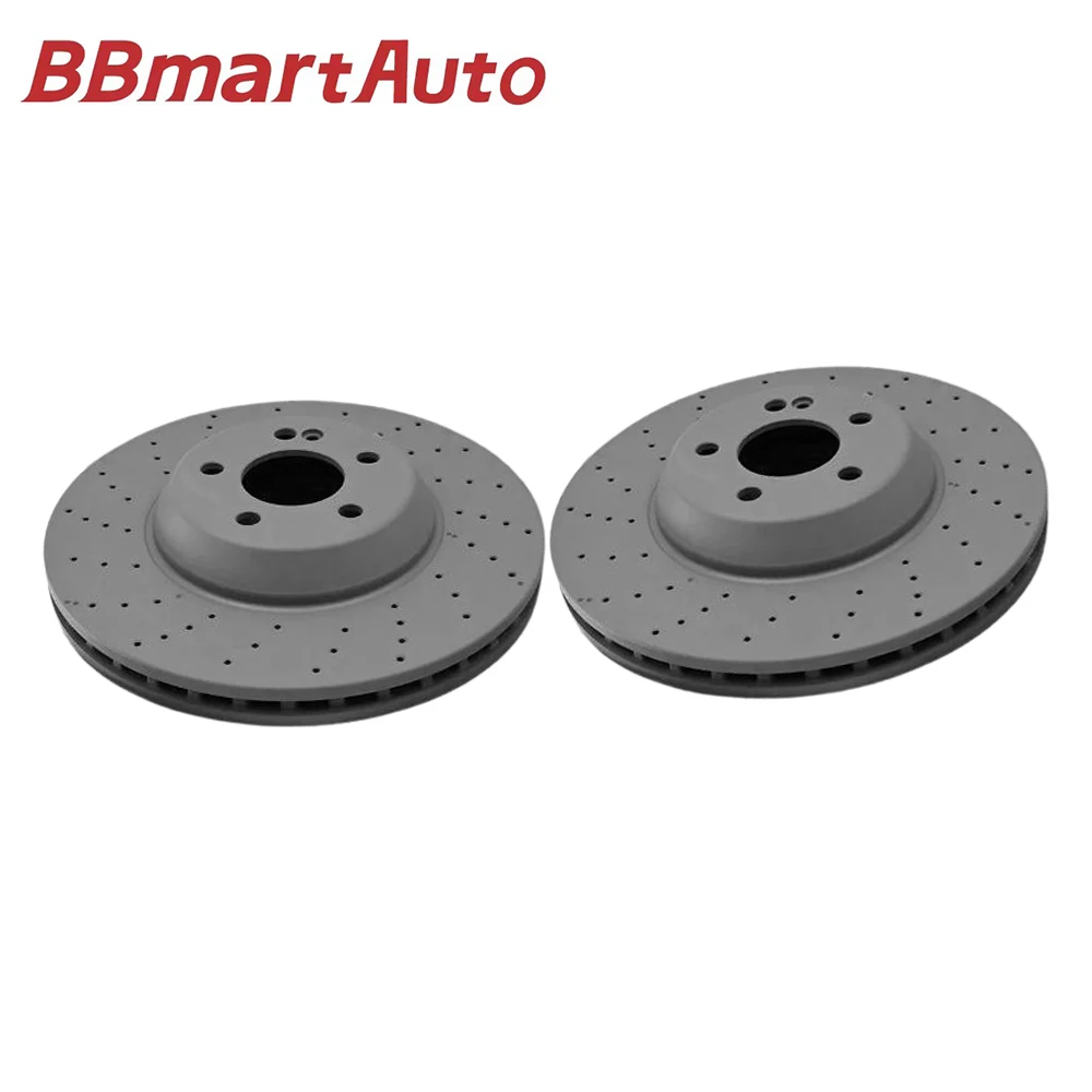 A2224200172 BBmart Auto Parts 2pcs Front Brake Disc For Mercedes Benz W222 S320 S350 S400 OE 2224200172 Car Accessories