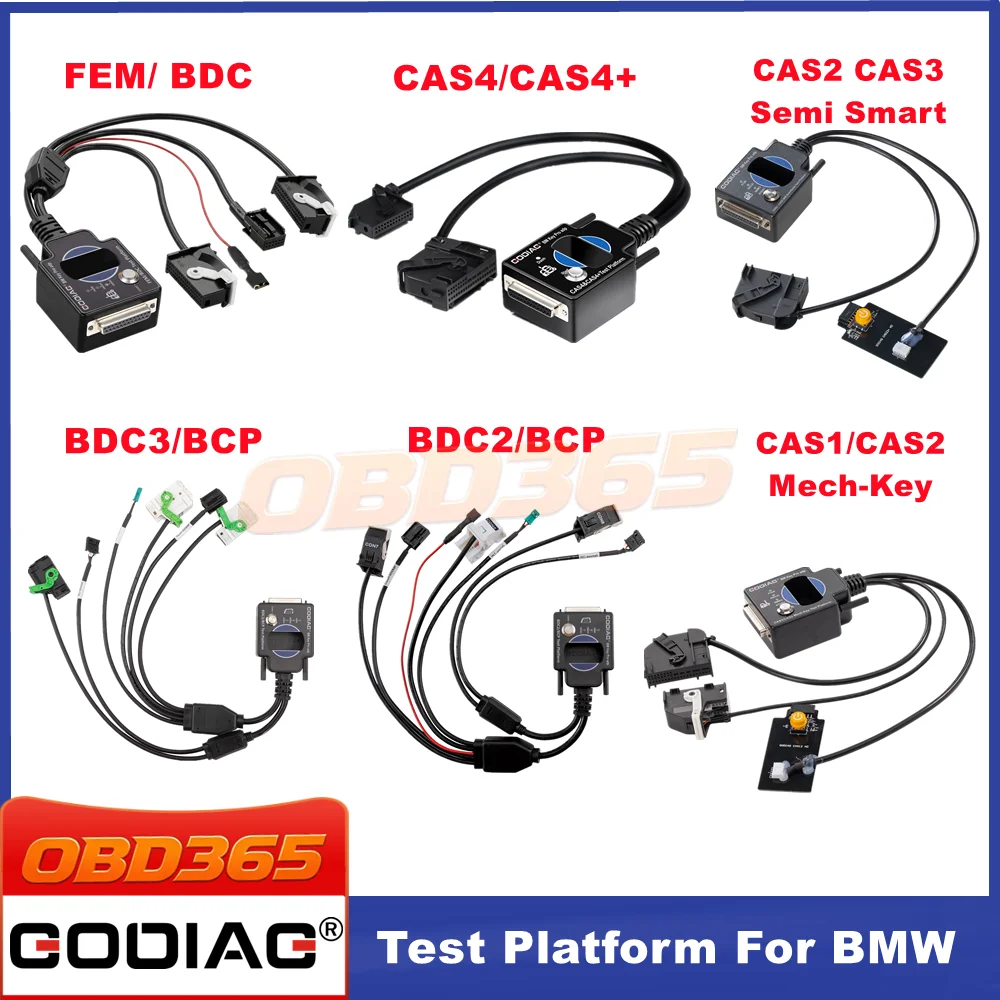GODIAG Test Platform For BMW CAS4 CAS4+ FEM/ BDC BDC2 BDC3/ CAS1 CAS2 CAS3 Key Synchronization Solder-free Matching