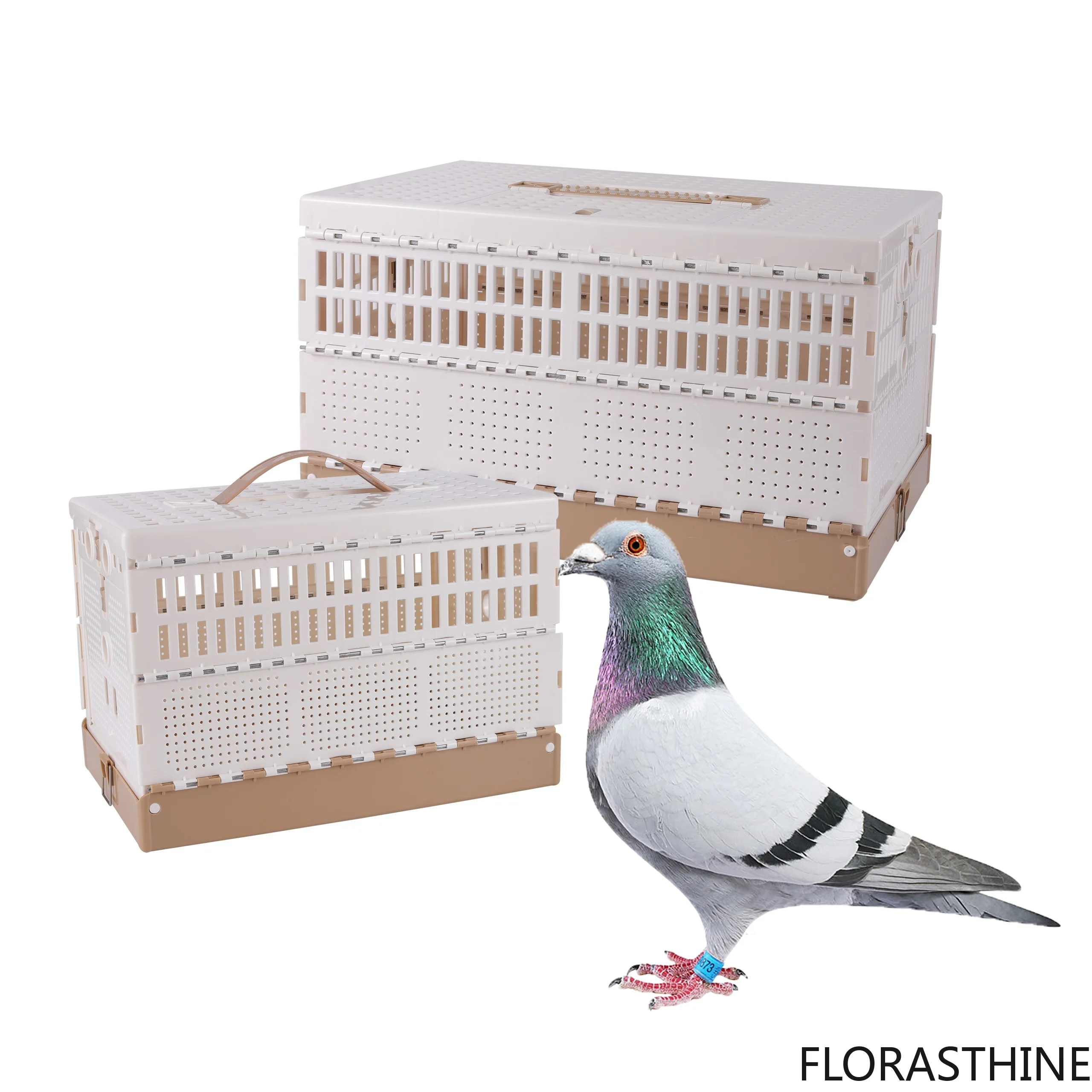 1 Pc Pigeon Folding Cage Pigeon Training Portable Cage Training Homing Release Flying Competition