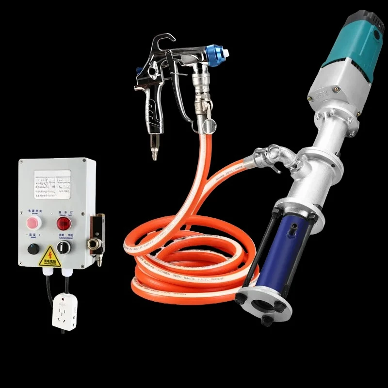 Multifunction Putty Plaster Cement Real Stone Paint Grouting Spraying Machine High Efficiency Engine 2800W