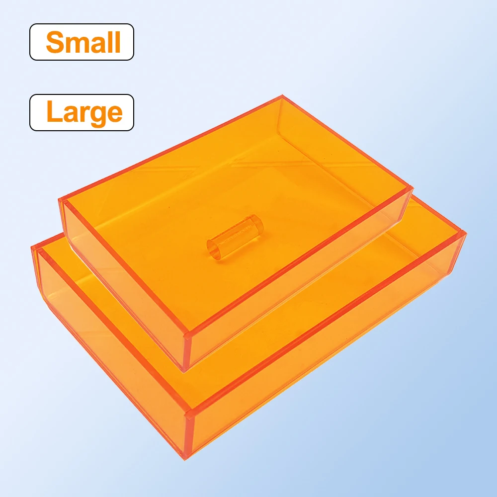 

Многоразовый ящик для хранения теней из стоматологической смолы, устойчивый к ультрафиолетовому излучению пластиковый органайзер для лабораторного и клинического использования
