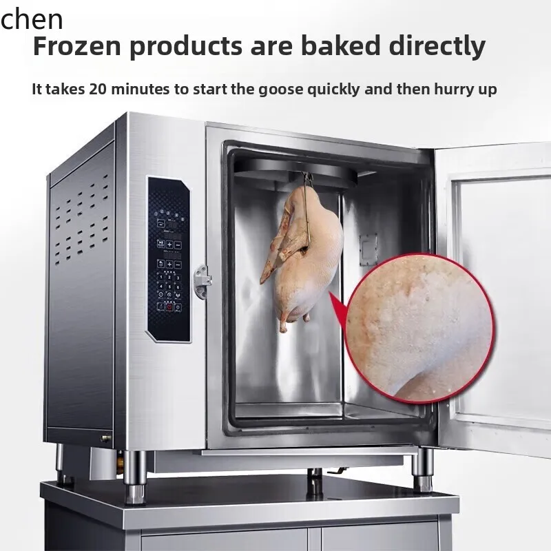 

ZML commercial automatic roast chicken roast wax stove multi-functional rotary electric oven electric oven