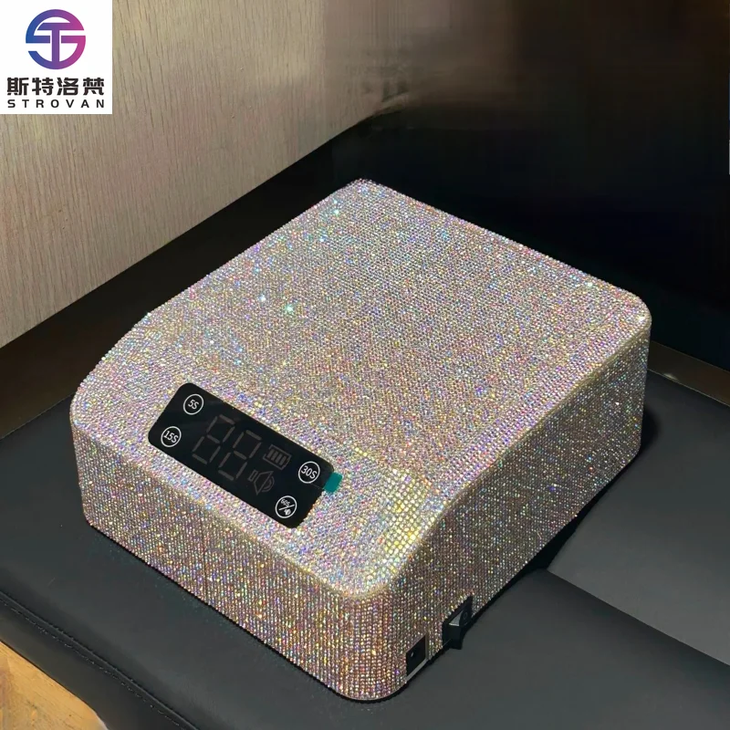 

STLF LZS New Fashionable Rechargeable UV LED Nail Lamp Cordless Design with EU Plug for Nail Salons and Gel Polish-Made of Plast