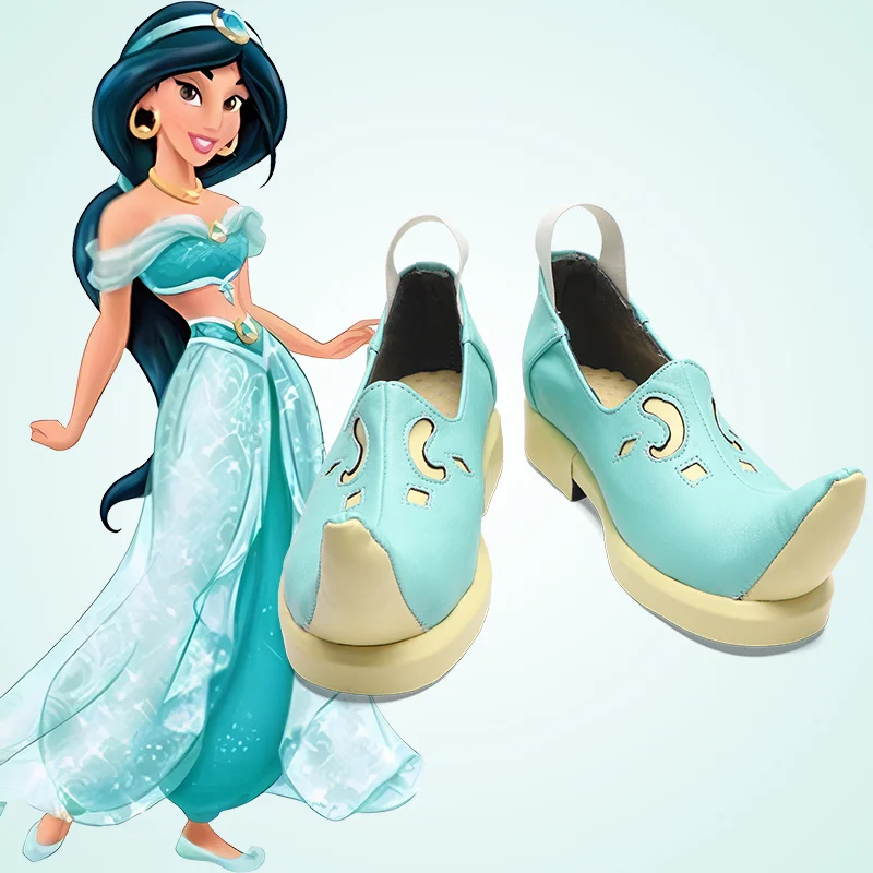 Aladdin Cosplay Shoes Jasmine Princess Shoes Women Costume