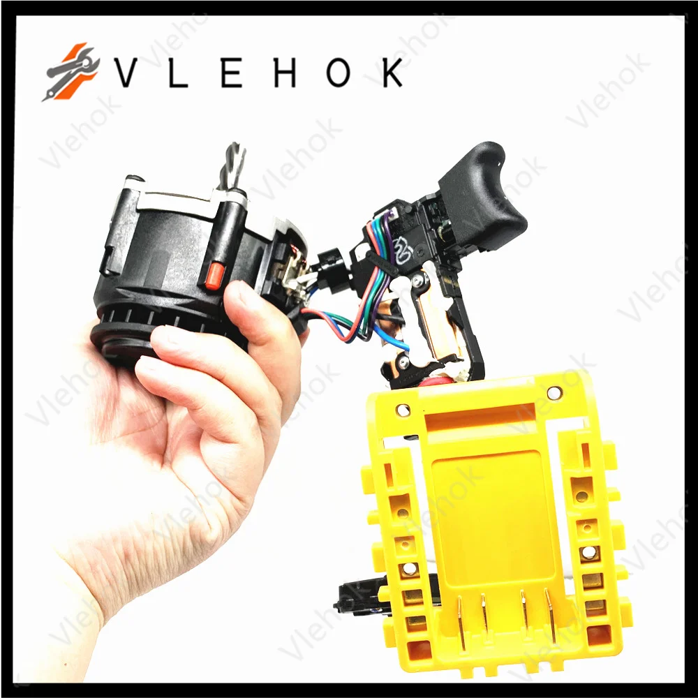 Motor and Switch Module For DCF900 DCF900NT NA039647  Impact Wrench Parts
