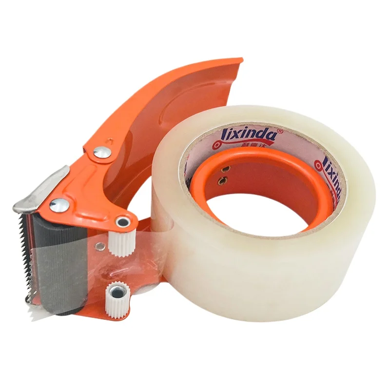 1PC Random Color 48/60mm Packaging Tape Dispenser Metal Tape Cutter Packing Seal Dispenser Scotch Tape Dispenser