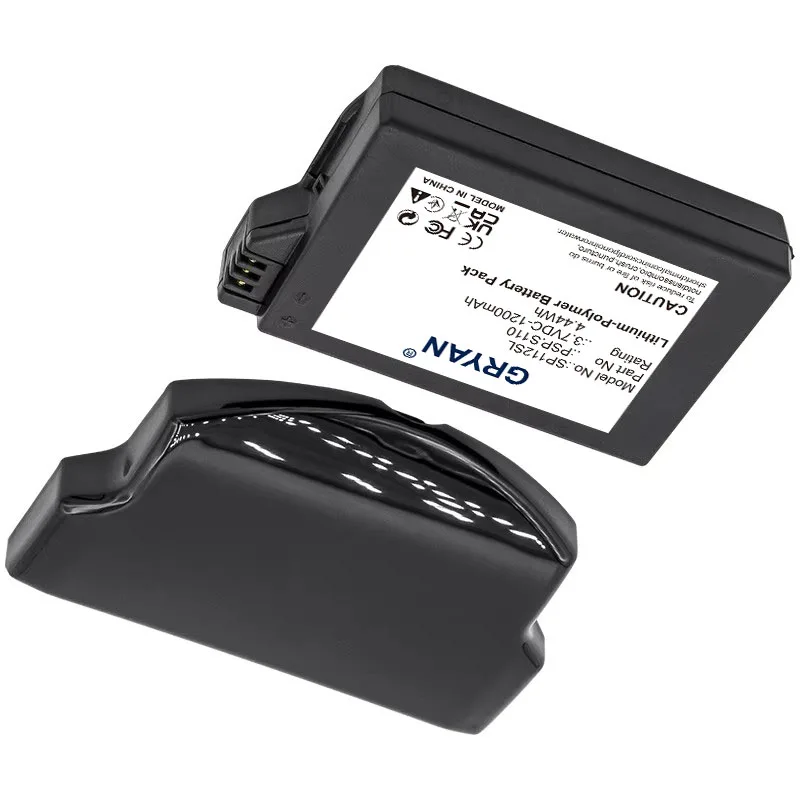 GRYAN 1200mAh Battery PSP-S110 for Sony PSP-2000, PSP-3000, PSP-3004, PSP-3001, PSP-3008, PSP-2004, PSP-2006, PSP-2005