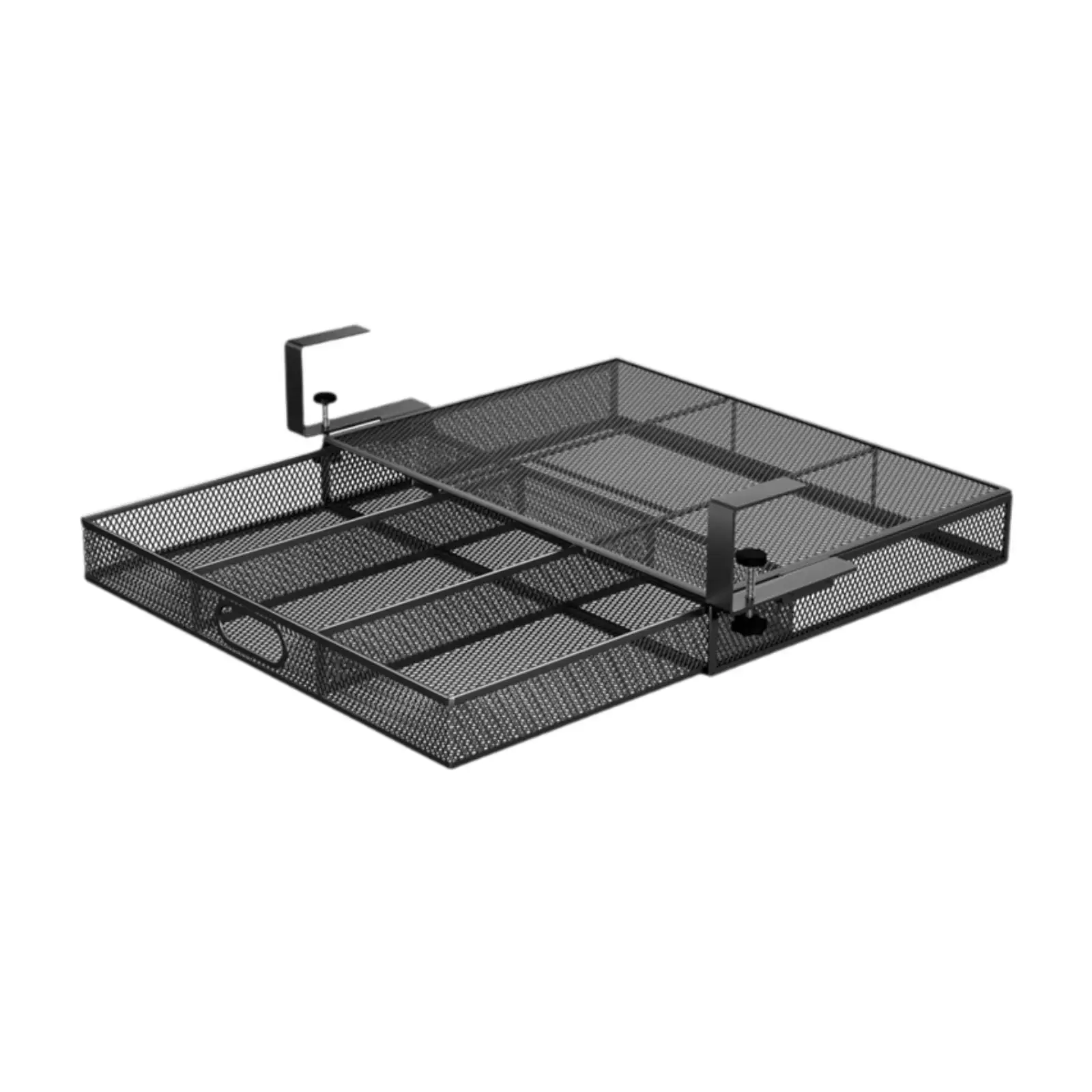 Under Desk Drawer Basket Container Slide Out for Office Desktop Household