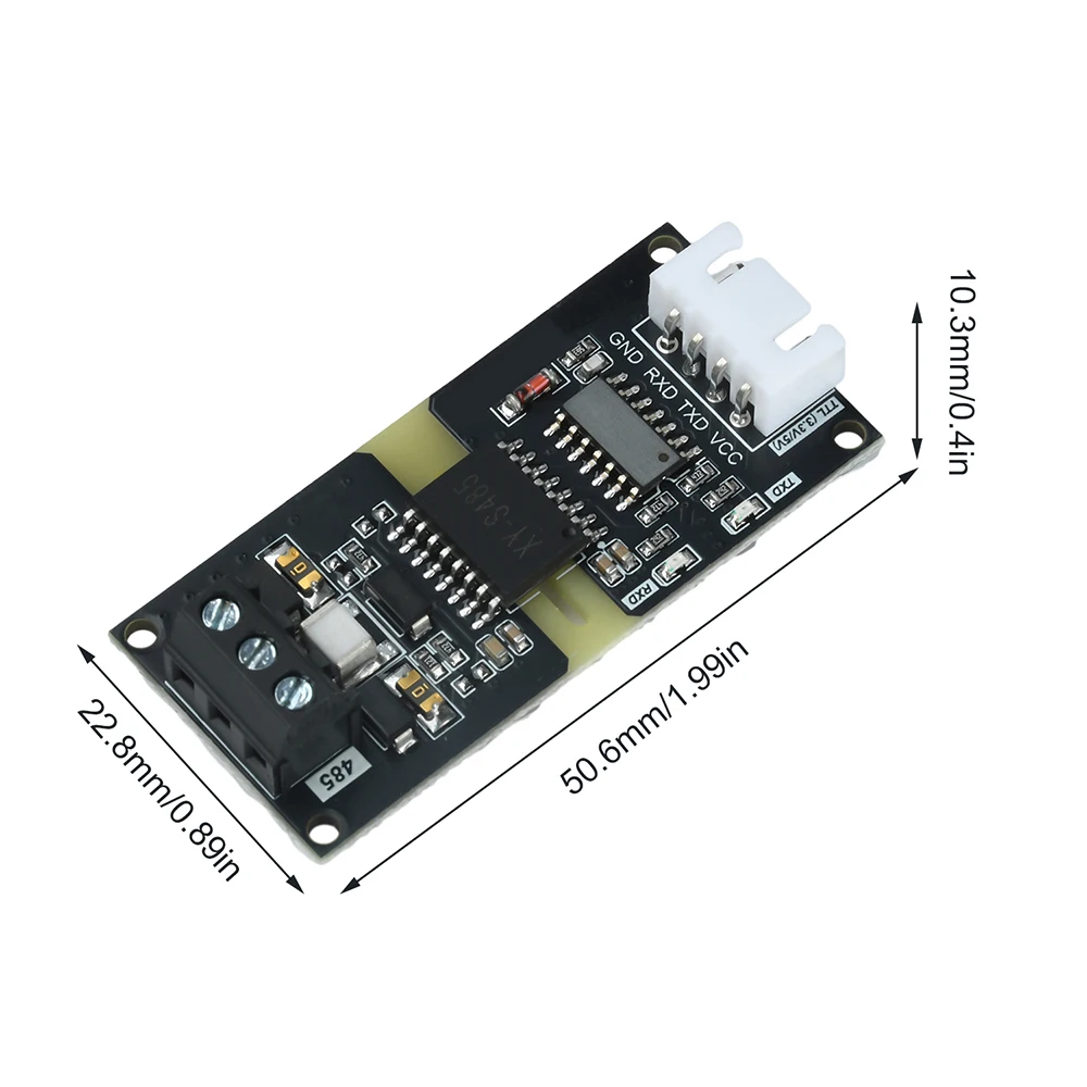 TTL-zu-RS485-Pegelmodul, isoliert, DC 3-5,5 V, RS485-zu-TTL-Signalwandler mit automatischer Flusssteuerung, 110-256000 bps, für Elektroanwendungen – Detail 9