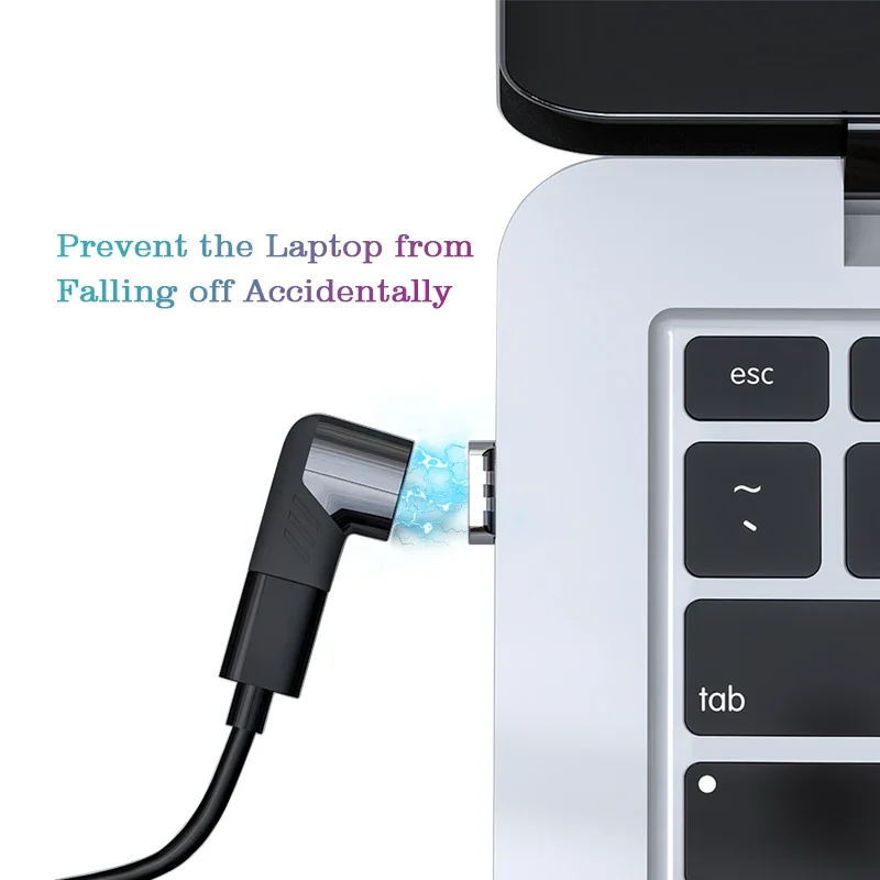 Magnetic USB C Adapter PD 100W Fast Charging 480Mbps Magnet Converter for iPad MacBook Pro Surface 7 HUAWEI MI Switch Connector