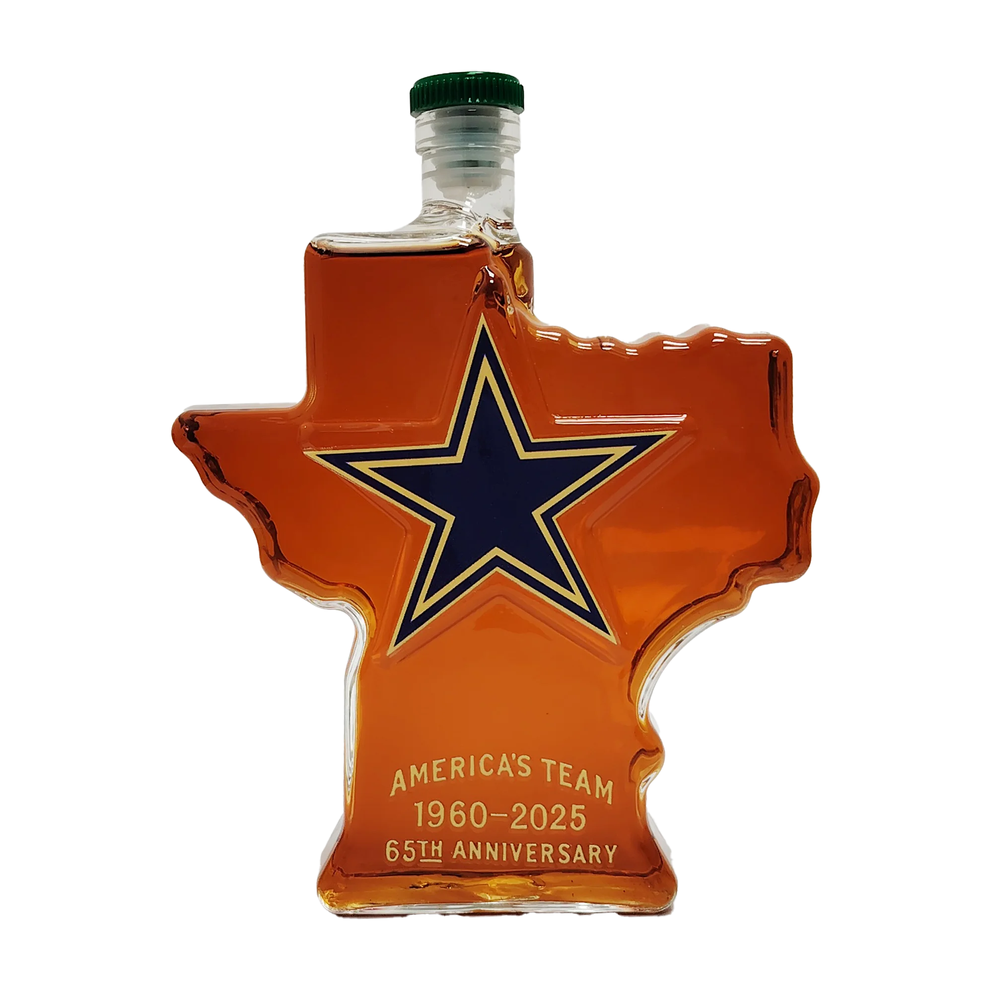 Juego de decantador de whisky para decantador del 65 ° aniversario de Dallas Cowboys para whisky, licor, escocés, ron, Bourbon, vodka,