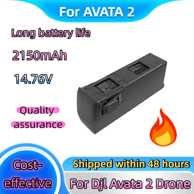 

Аккумулятор Avata 2 2150 мАч 14.76В для дрона AVATA 2. Долговечный, стабильное напряжение. Аксессуары для дронов.