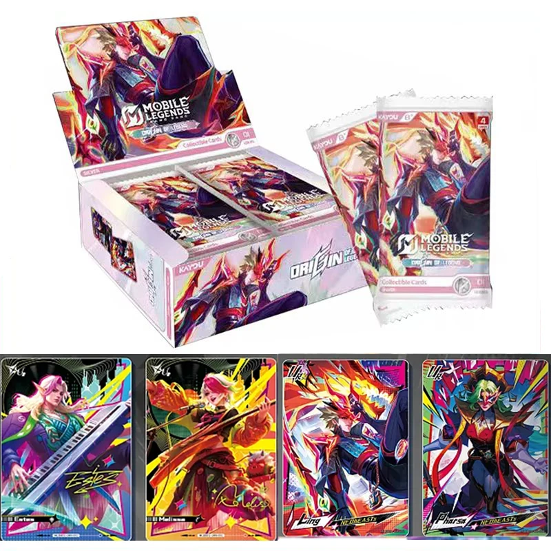 En stock – Cartes à collectionner authentiques KAYOU Mobile Legends Bang Bang – Série Main du Destin – Cartes de combat UR Ulti Secret – Jouet