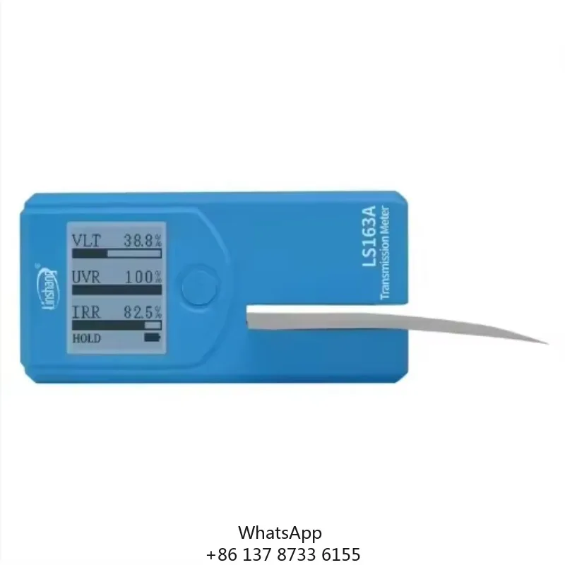 LS163A Solar Film Transmission Meter Tint Meter For UV Infrared And VL UV Peak Wavelength 365nm
