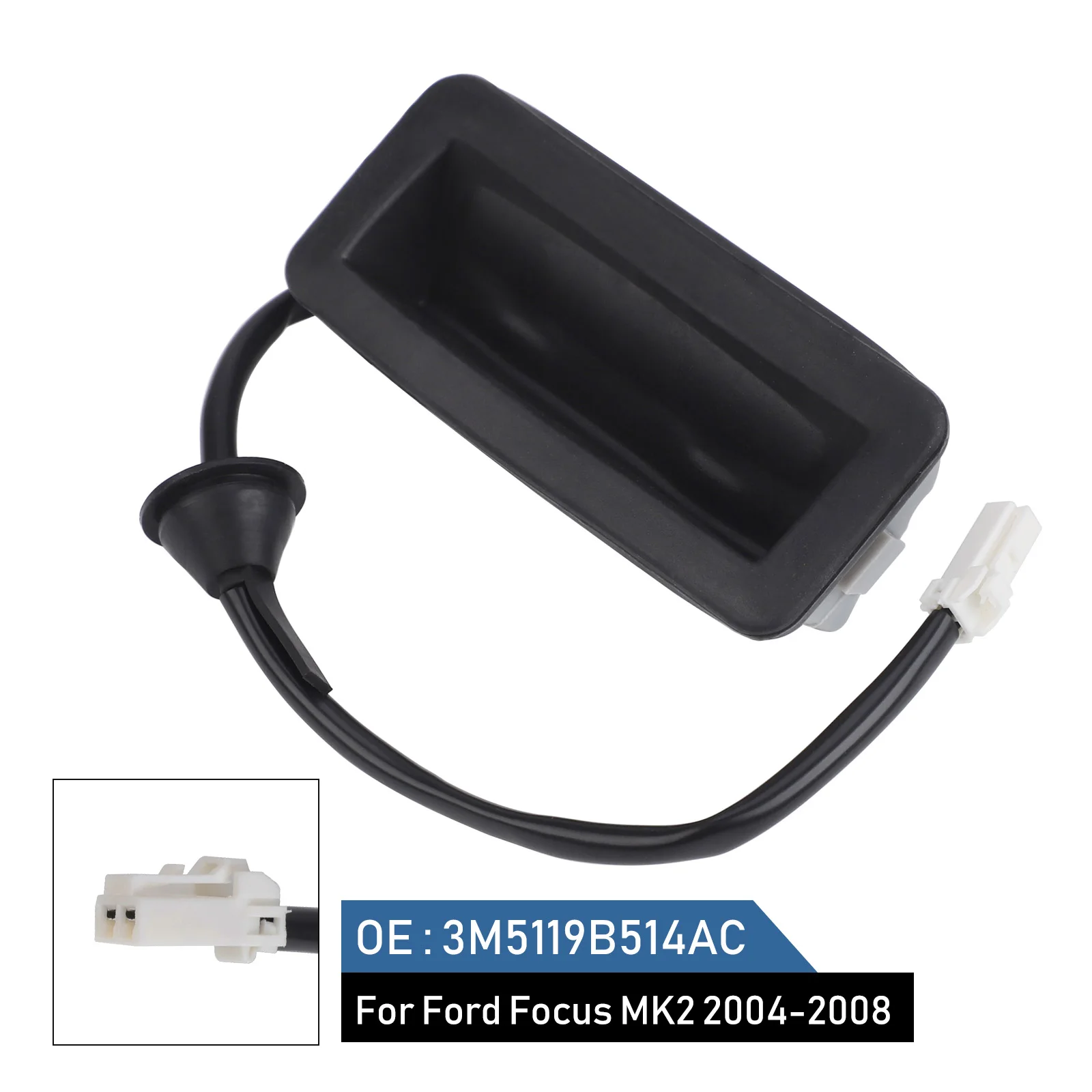 

3M5119B514AC 1346324 Car Rear Trunk Boot Release Switch Tailgate Handle For Ford Focus C-MAX CAP 2003-07 CABRIOLET CA5 2006-2010