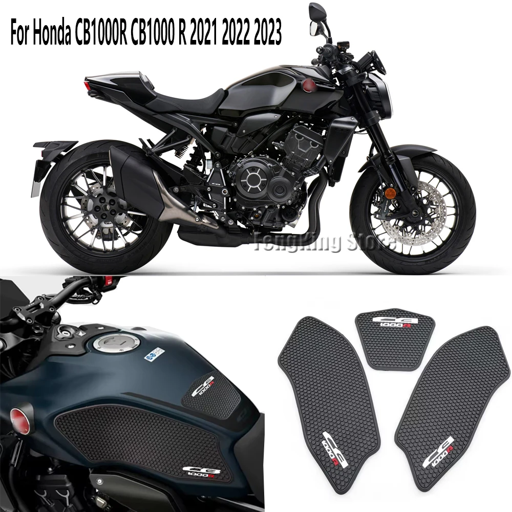 

Side Fuel Tank Pad Tank Pads Protector Stickers Knee Grip Pad Fit Motorcycle For Honda CB1000R CB1000 R 2021 2022 2023