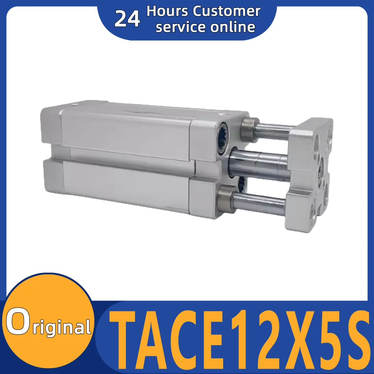 

Brand new original guide rod cylinder TACE12X5S TACE12X10S TACE12X15S TACE12X20S