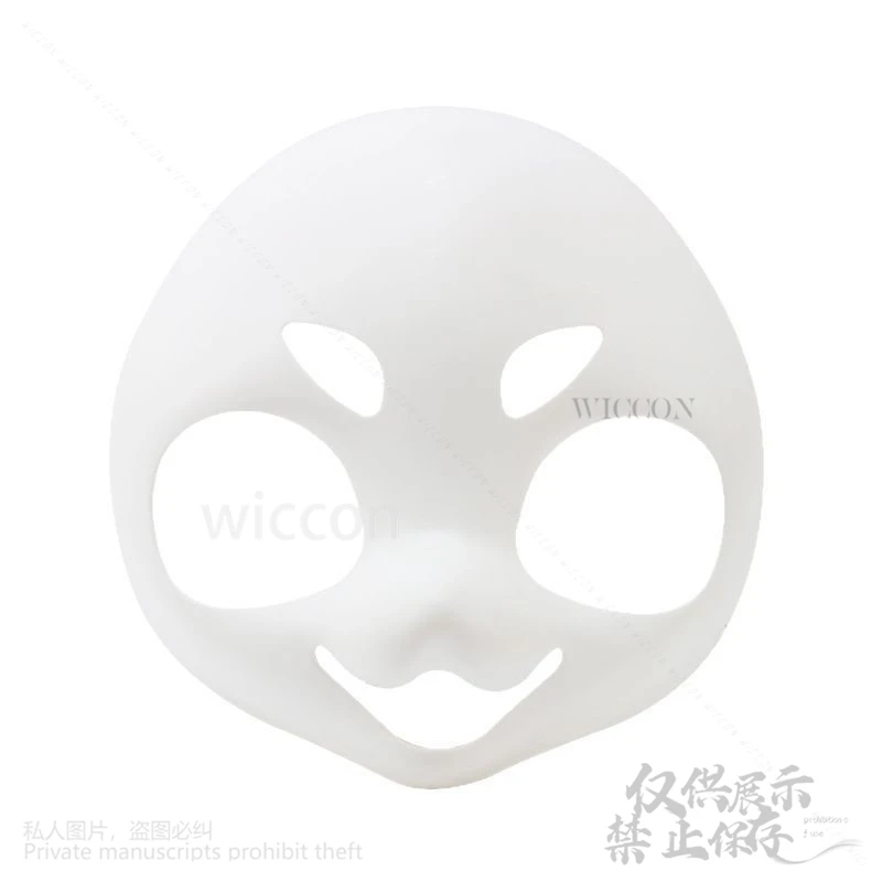 Disfraz de Anime peludo Kemono, disfraz de Furrsuit Kawaii, cabeza de bestia japonesa, perro, cachorro encantador, cara bonita, máscara de Jirai Kei, carcasa de cabeza