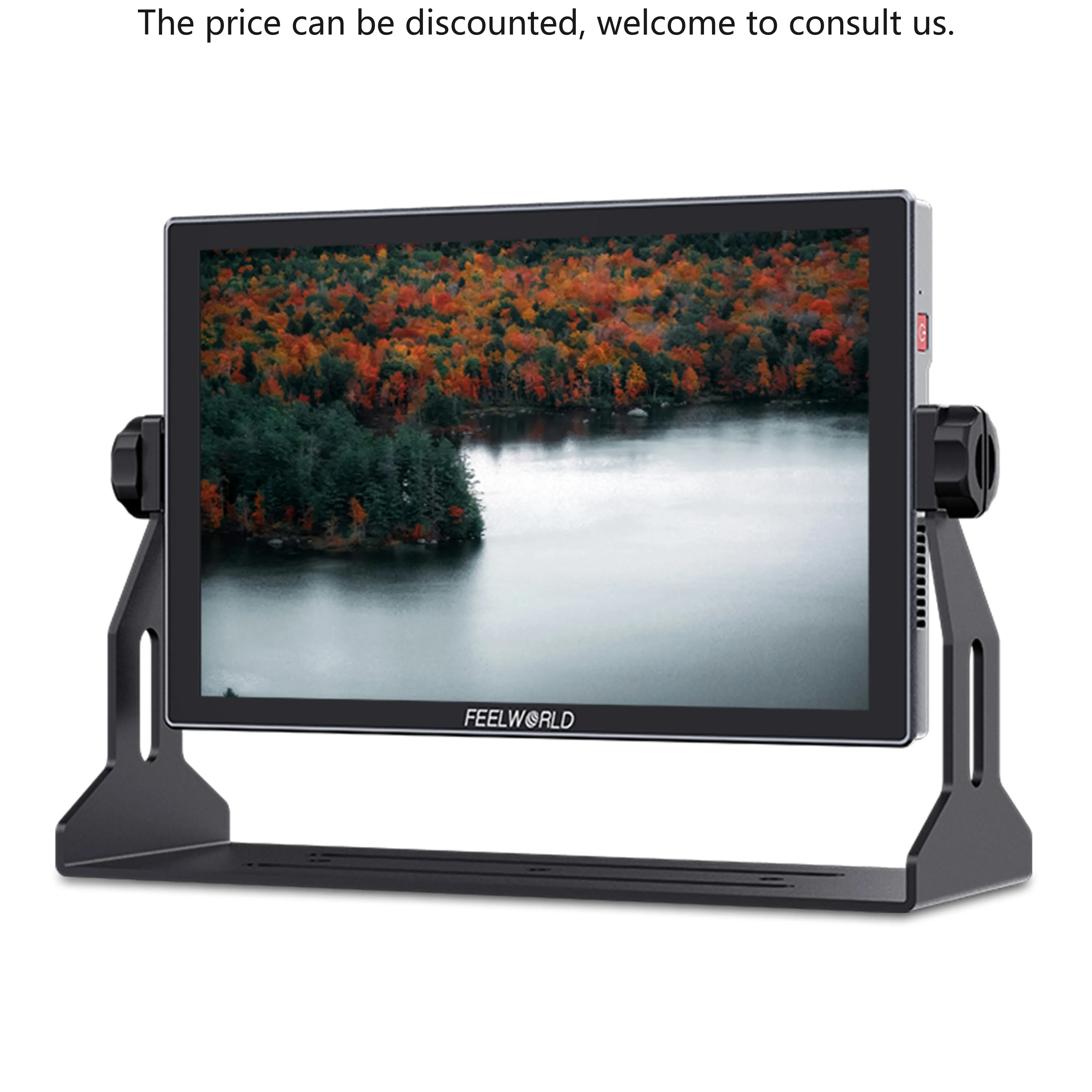 

FEELWORLD S10 On-Camera Monitor Field 10-inch 12G SDI HDMI2.0 Touchscreen Bright 1200nit - LOOG Customization Wholesale