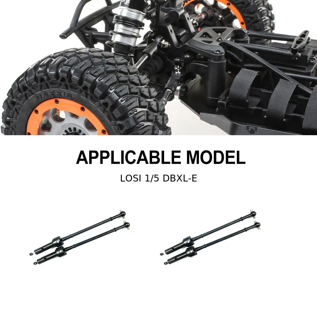 RCGOFOLLOW Front CVD Shaft RC Car Part Super Balance Rc Front CVD Shaft For 1/5 LOSI DBXL-E Buggy RC Upgrade Part