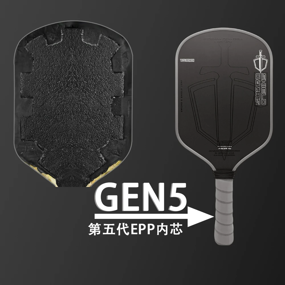 raquette-de-pickleball-de-5e-generation-fabriquee-par-pressage-a-chaud-avec-noyau-en-mousse-epp-et-surface-texturee-en-fibre-de-carbone-t700-pour-un-effet-de-rotation-ameliore