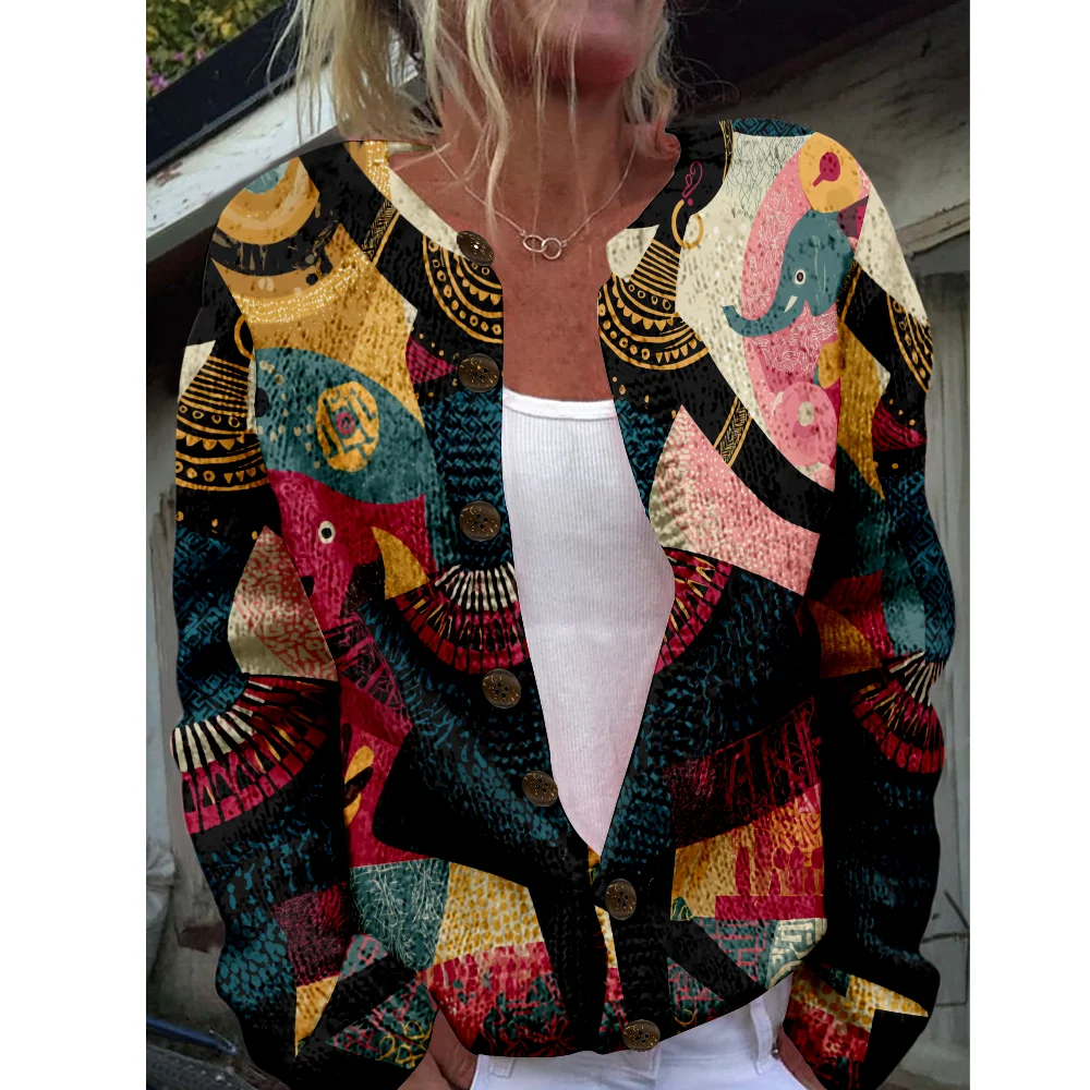 

Осень-зима вязаный художественный кардиган для лица винтажный повседневный свитер японская модная уличная одежда женские свитера вязаный топ джемперы