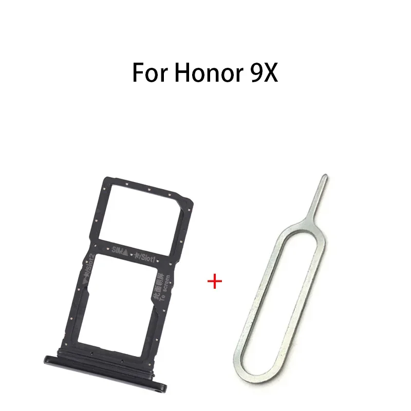 Gefensi SIM Card Tray + SIM Card Tray / Micro SD Card Tray For Honor 9X