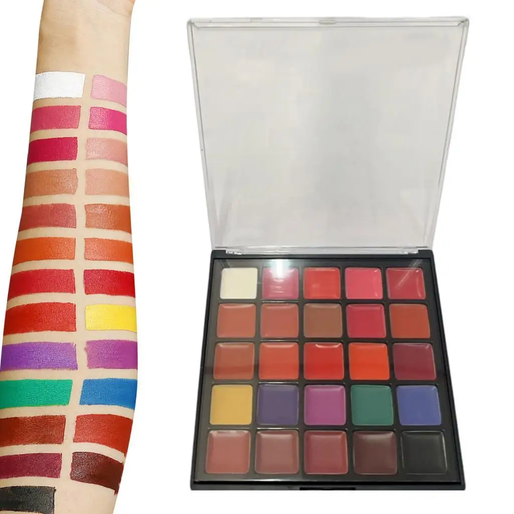 Multi Shade Lip Palette Set Matte Glosses Beauty Glazed Kit for Cosmetic Makeup Gift and Daily Use