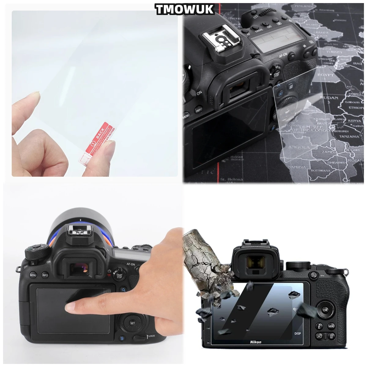 

For Canon 3000D 4000D, Enhanced Protection Film, 9H Hardness Glass Screen Guard